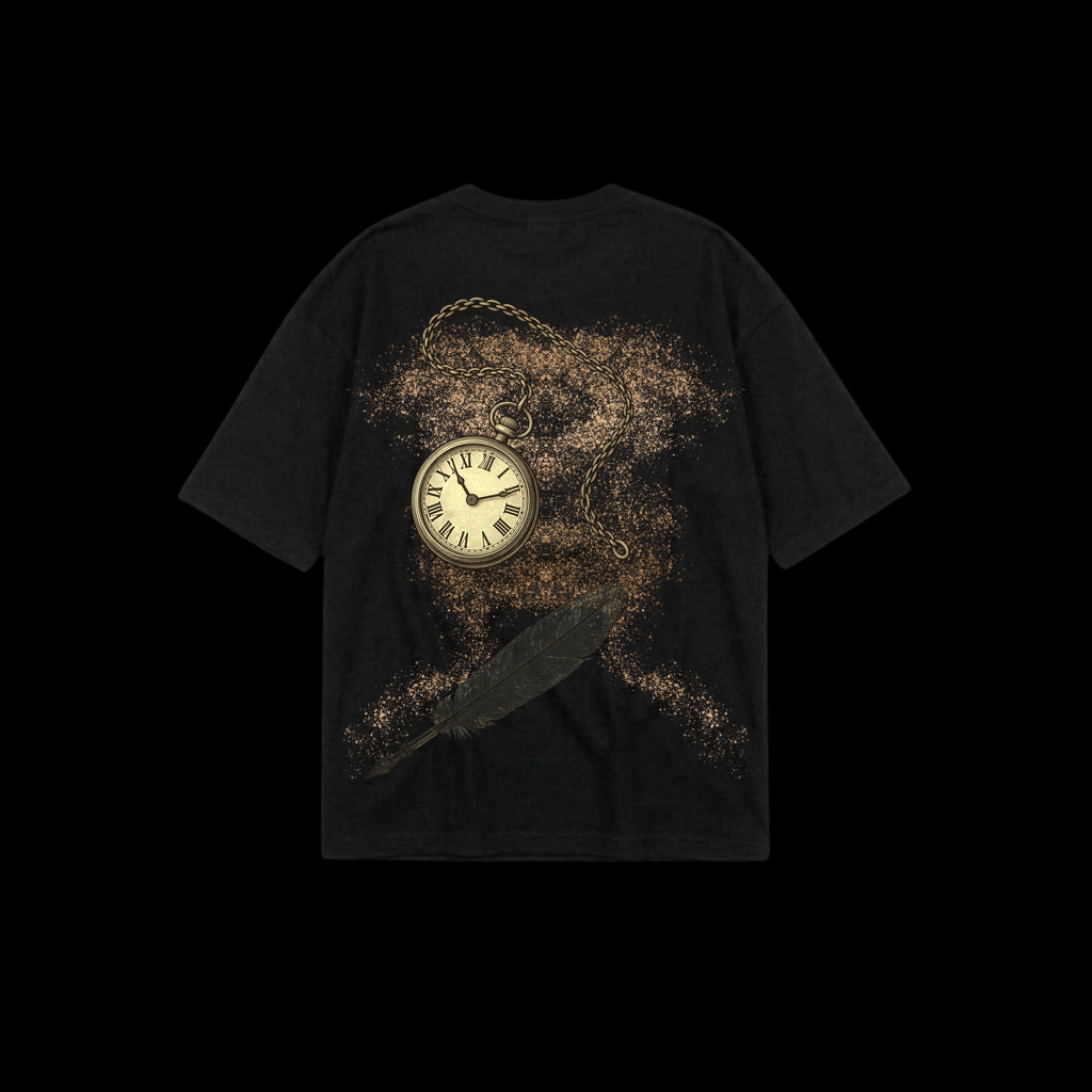 Y2K Sands of Time Layered Gothic Heavyweight Short Sleeve Tee
