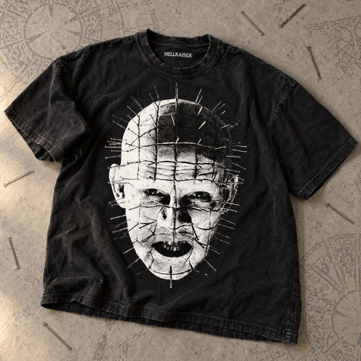 ERISCE CIRE "Hellraiser V3" Pinhead Tee + Supreme Keychain Bundle