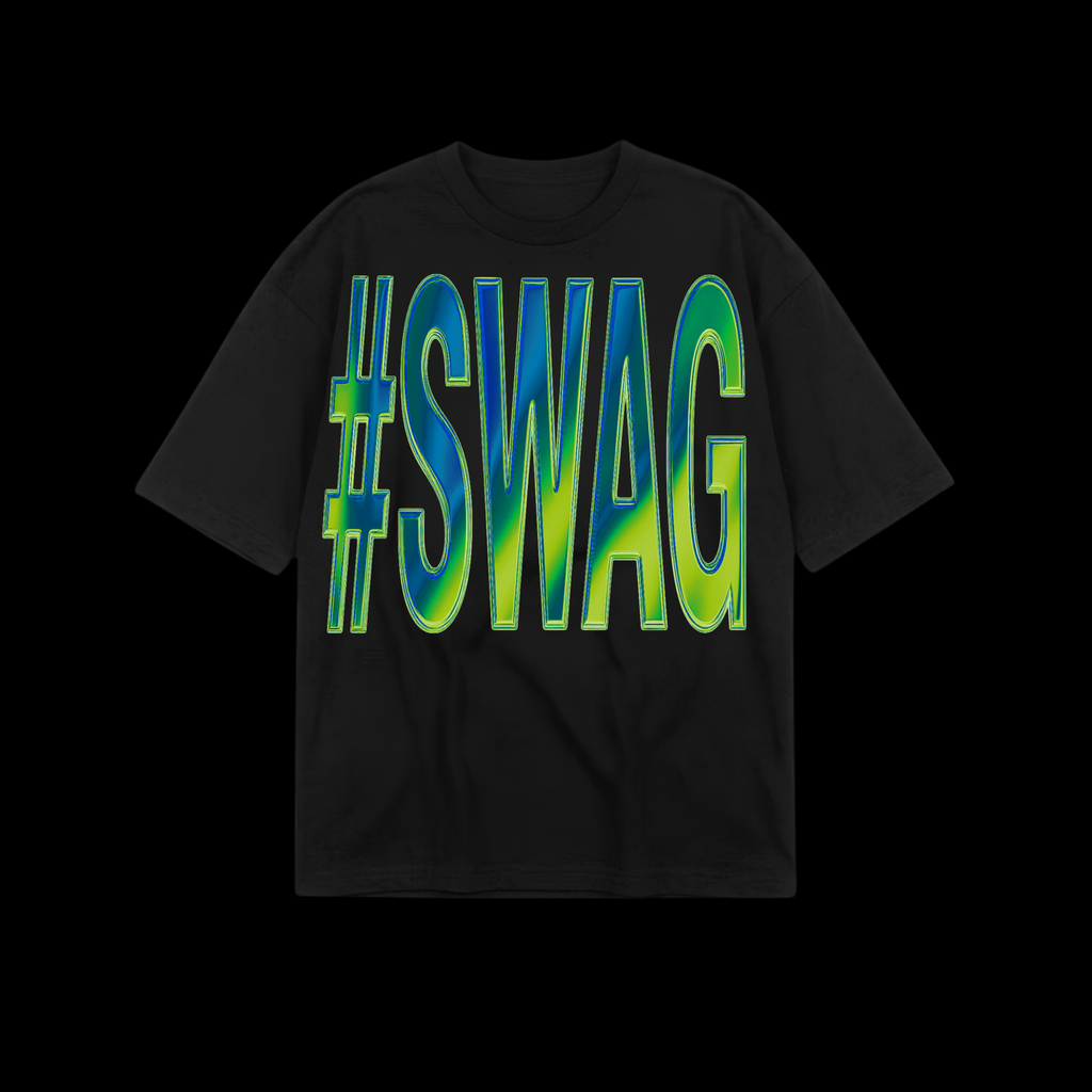 The "#SWAG" Liquid Metal Heavyweight Tee