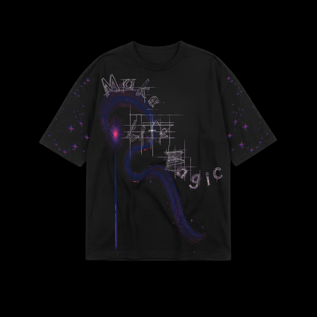 "Make Life Magic" Vortex Heavyweight Tee