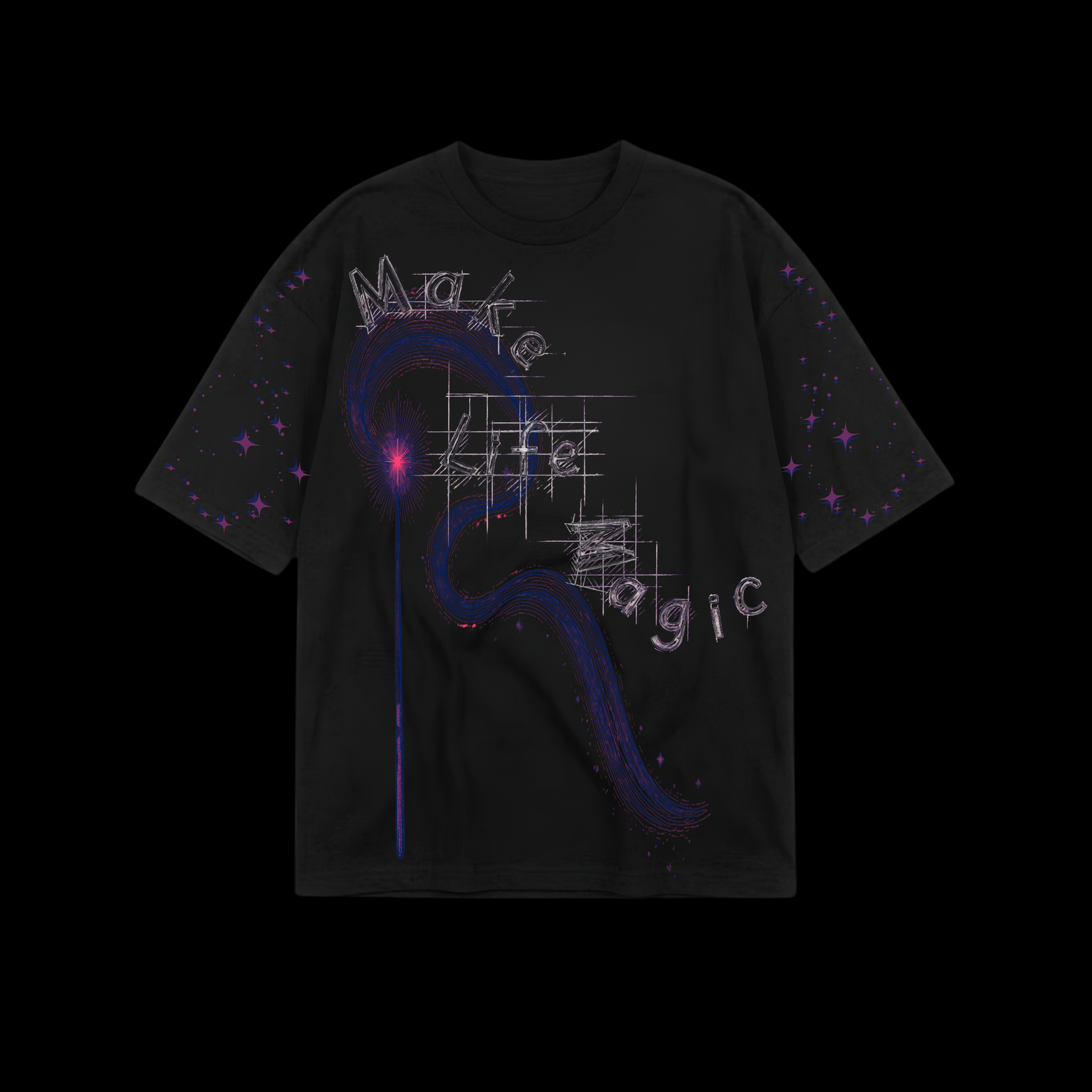 "Make Life Magic" Vortex Heavyweight Tee