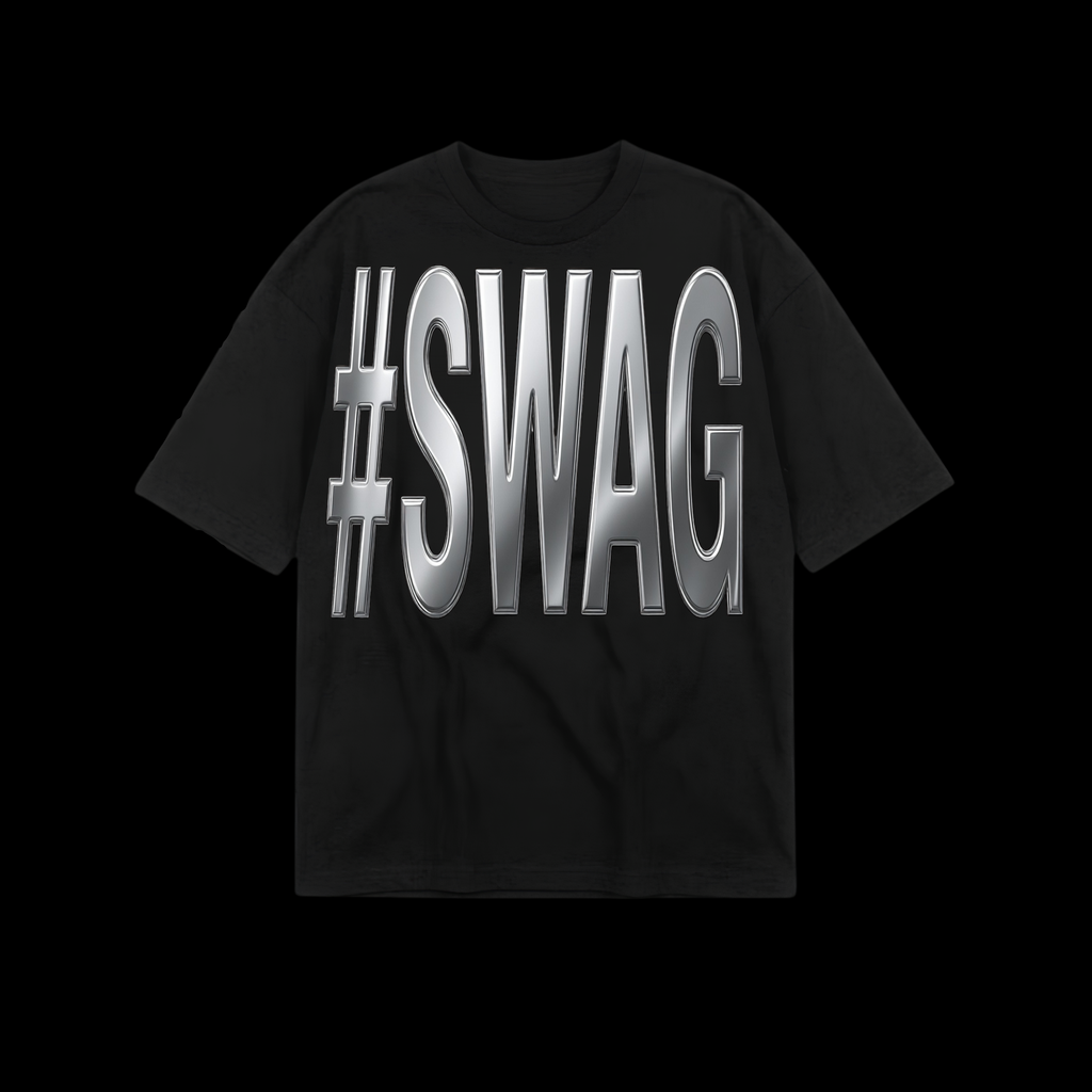 The "#SWAG" Liquid Metal Heavyweight Tee