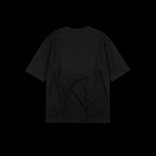 "Just Be Quiet" Chrome Heavyweight Tee