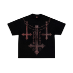 ERISCE CIRE Cathedral of Thorns Graphic Tee - front flat lay, transparent background