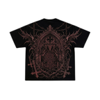 ERISCE CIRE Cathedral of Thorns Graphic Tee - back flat lay, transparent background
