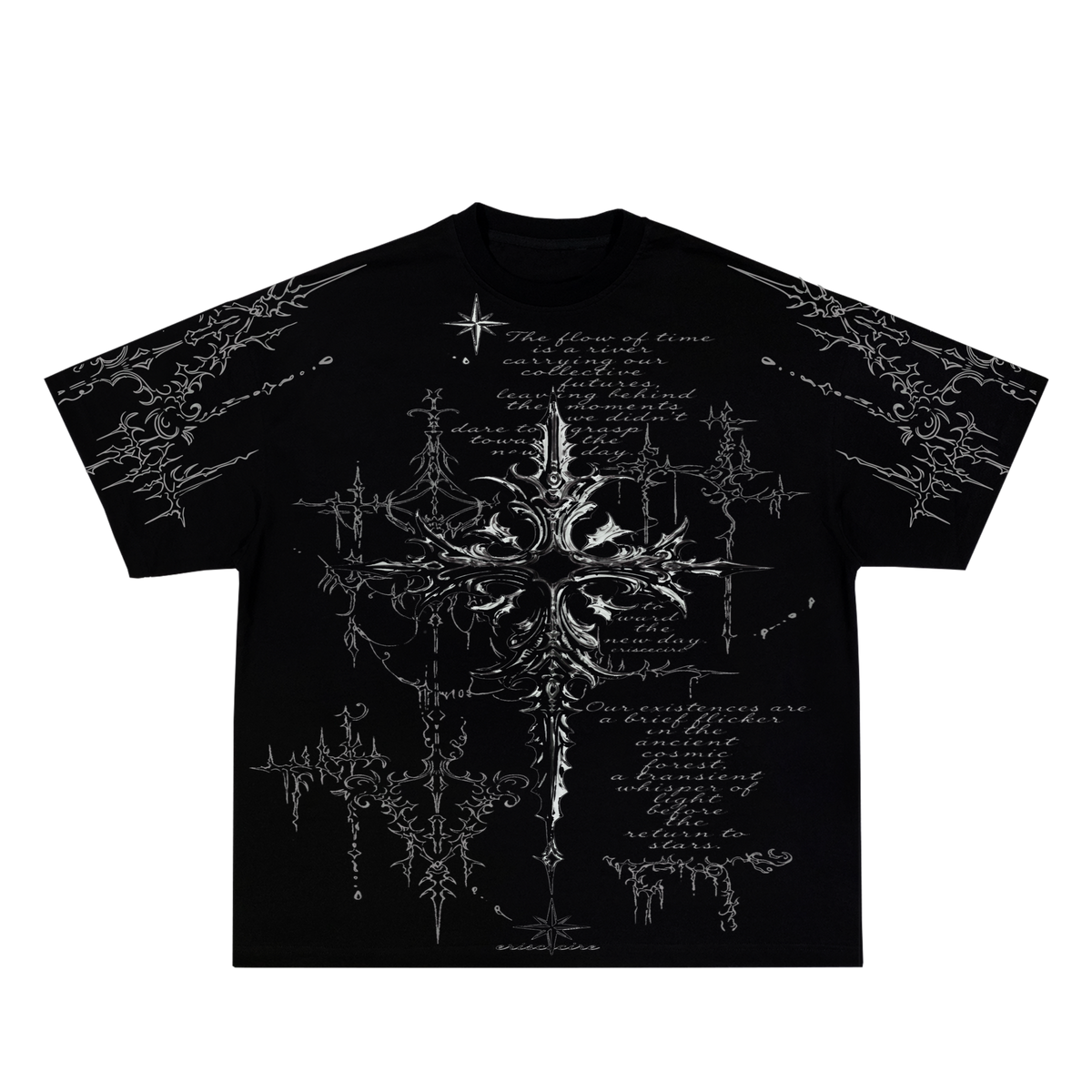 ERISCE CIRE Memento Mori Oversized Tee - product shot