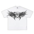 ERISCE CIRE Silence V2 Heavyweight Tee - front flat lay, transparent background