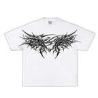 ERISCE CIRE Silence V2 Heavyweight Tee - front flat lay, transparent background