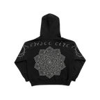 ERISCE CIRE Thorn Mandala Zip-Up Hoodie - product shot