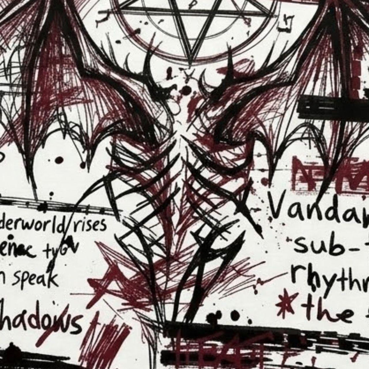 ERISCE CIRE Violent Ritual Graphic Tee - graphic detail