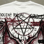 ERISCE CIRE Violent Ritual Graphic Tee - graphic detail