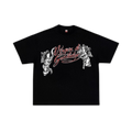 ERISCE CIRE Virgen de Guadalupe Graphic Tee - front flat lay, transparent background