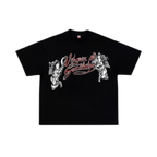 ERISCE CIRE Virgen de Guadalupe Graphic Tee - front flat lay, transparent background