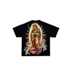 ERISCE CIRE Virgen de Guadalupe Graphic Tee - back flat lay, transparent background
